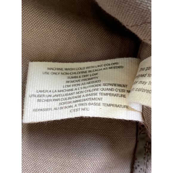 Daughters of the liberation Military Anorak Utility Cargo Jacket 8 Cotton Linen - Picture 8 of 11